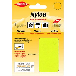 Patchs Nylon impermeables Autocollants, Jaune