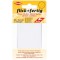 145 cm² Ruban nylon reparation autocollant rapide Blanc casse - 25 x 5,8 x 0,02 cm