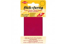 43077 Kit de reparation Autocollant en Nylon, Rouge Clair, 25 x 6 x 0,02 cm