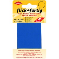 Kleiber 43078 Kit de reparation Autocollant en Nylon, Bleu De Bleuet, 25 x 6 x 0,02 cm