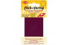 43086 Flick + fertig Kit de reparation Autocollant en Nylon Rouge Fonce 25 x 6 x 0,02 cm