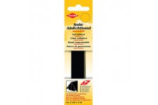 3 m x 2 cm Materiau impermeable Autocollant pour reparer Coutures tentes, Manteaux, parapluies, etc, Noir