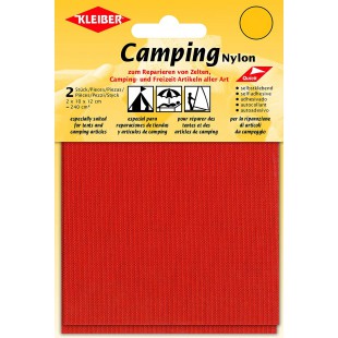 Patchs Style Toile Nylon impermeables Autocollants, Orange
