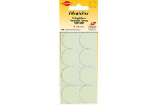 Patin Feutre 28 mm Blanc
