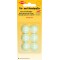 Autocollant de Porte et Butoir Mural X6 Blanc 2.2 cm