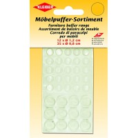 Autocollant Meubles Tampons 12 x 1.2 cm 35 x 0.8 cm Clair,