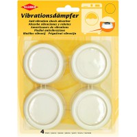 amortisseurs de Vibrations, diametre : 65 mm, Blanc Noir