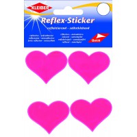 Autocollants reflechissants coeurs