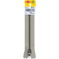 Kleiber + Co.GmbH ReiBverschluss, Metallschiene Fermeture eclair, rail en metal, Beige, 2,5cm x 10cm x 5mm