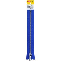 Kleiber + Co.GmbH ReiBverschluss, Metallschiene Fermeture eclair, Rail en metal, Bleu Moyen, 3cm x 18cm x 5mm