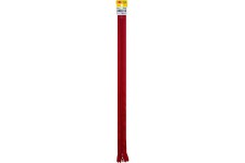 Kleiber + Co.GmbH ReiBverschluss, Spiralschiene Kunststoff Fermeture eclair, spirale en plastique, Rouge, 2,5cm x 35c