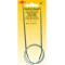 Kleiber + Co. GmbH Rundstricknadel Aiguilles a tricoter circulaires, Metal, Gris, 80 cm x 3 mm