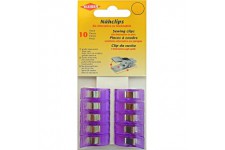 nahclips nahzubehor, Plastique, 2,5 x 0,9 x 1,2 cm, Plastique, Violett, 2,5 x 0,9 x 1,2 cm