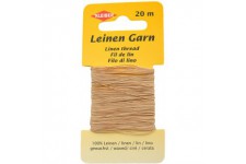 11.8 x 6.2 x 0.4 cm Fil de Lin, Beige