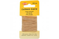 11.8 x 6.2 x 0.4 cm Fil de Lin, Beige