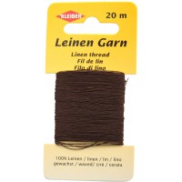 11.8 x 6.2 x 0.4 cm Fil de Lin, Marron