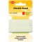 71073 Bande elastique/Large Bande en Caoutchouc, 72% Polyester - 28% Caoutchouc, Blanc, 300 x 2 x 1 cm