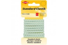 71089 Standard/Support elastique Art Bande de Caoutchouc, 65% Polyester - 35% Caoutchouc, Blanc, 300 x 0,5 x 0,05 cm