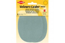 12.5 x 10 cm Patchs a  Coudre Simili Daim pour Genoux/Coudes Ovale, Beige