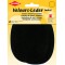 Kleiber Patch Ovale Velours Simili Cuir, Marron fonce