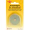 92060 Lames pour Roue de Coupe de Rechange (Cutter Rotatif), Acier Inoxydable, Argent, 4,5 x 4,5 x 0,1 cm