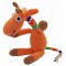 Kleiber + Co.GmbH Hakelset Kit de crochet/girafe, Polyester, Orange, 30 x 6 cm