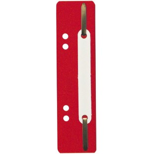 Exacompta 426003B Paquet de 250 Pieces Fixe dossiers en polypro Rouge