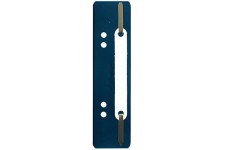 EXACOMPTA Pqts de 25 FIXE-DOSSIERS POLYPRO BLEU FONCE