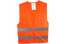 elastiques impermeables hypoallergeniques 13100 Panne d'avertissement Gilet Polyester a  l'interieur de Sac, Orange