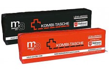 14042 Mini-Combi Sac M3 sans Velcro, XS, Noir/Blanc/Rouge
