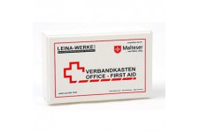 LEINA-WERKE 20007 d'Exploitation Boite de bandages Office-First Aid - avec support mural - Plastique