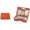 LEINA-WERKE Ref 21002 Coffret de premier secours QUICK, contenu DIN 13157, Orange