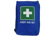 'LEINA-WERKE Ref 50050 Kit de premier secours mobile"First Aid, 21 pieces Rouge