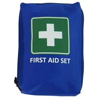 LEINA-WERKE REF 50051 First Aid Kit de premiers secours mobile 21 pieces Bleu