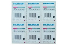 Cassette d'encre RE T1A Noire pour tampons B2, C1, C, CS, CK, 69, 69a 10542-000
