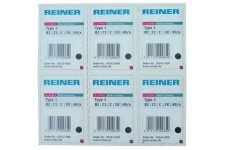 Cassette d'encre RE T1A Noire pour tampons B2, C1, C, CS, CK, 69, 69a 10542-000