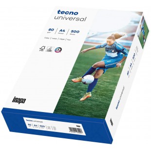 Tecno Universal Papier d'impression 80 g/m² A4 500 feuilles Blanc - Papier polyvalent