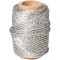 Knorr Prandell Cordon decoratif metallique argente - 20 m