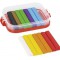 Pate a modeler pour enfant - 14 barres colorees dans une boite de conservation