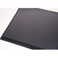 h2522795 Sous-main avec couverture transparente, 63 x 50 cm noir