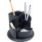 H6390595 Pot a  crayons pivotant Linear Ø 150 mm, hauteur 112 mm (Noir)