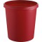 H6105825 Corbeille a papier diametre 310 mm hauteur 320 mm volume 18 l - rouge