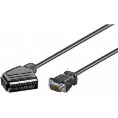 Câble péritel D-Sub adaptateur VGA MALE