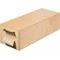 1007, boite a  fiches en bois DIN A7 horiz., pour 1.500 fiches, fond metallique/separateur, bois naturel