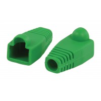 Gaine serre cable pour fiches RJ45 Vert