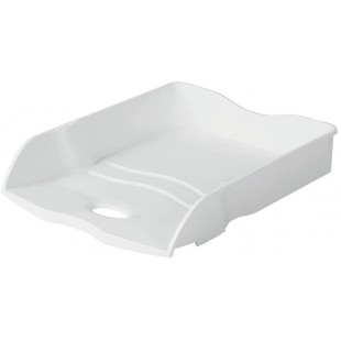 Lot de 6 : Briefablage Module de classement de Bureau Plastique Blanc