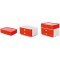 1100-17 SMART-BOX PLUS ALLISON Boite a  tiroirs design avec 2 tiroirs et boite a  ustensiles cherry red