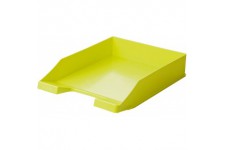 Lot de 10 : KLASSIK bac a courrier A4/C4empilables solide moderne Trend Couleur citron