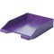 Lot de 10 : Klassik Bac a courrier empilable A4/C4 Violet moderne