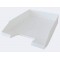 Lot de 10 : Corbeille a courrier KLASSIK, A4, polystyrene, blanc